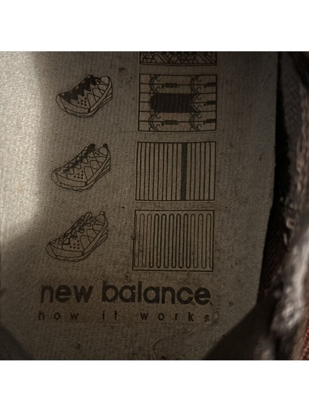 New Balance Tennis shoes (6 1/2) worn once or twice, too small. Light weight. - Picture 4 of 4
